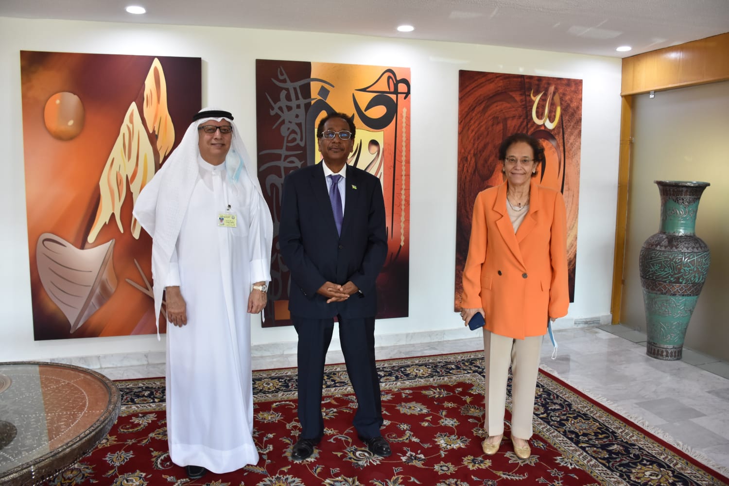 Visit of His Excellency to the Arab Planing Institute 